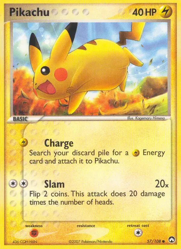 Pikachu - 57/108 - Power Keepers