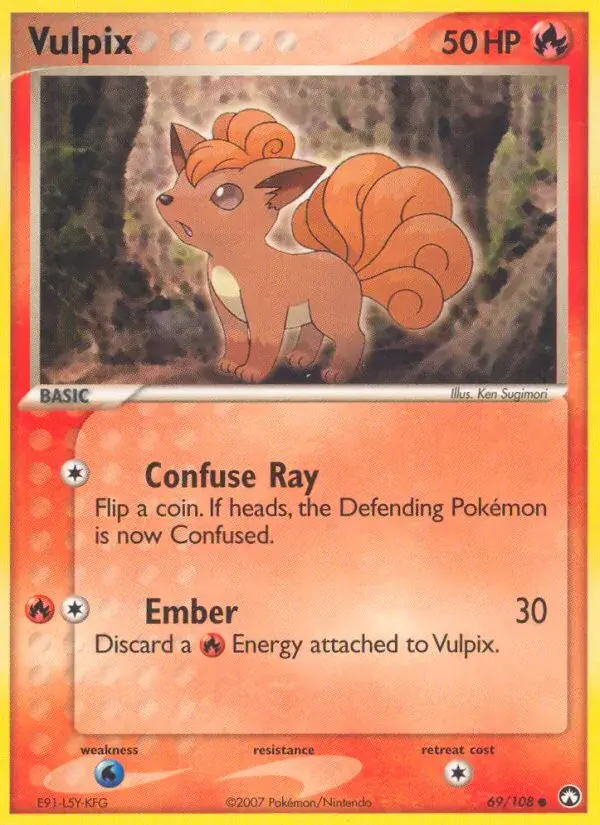 Vulpix - 69/108 - Power Keepers
