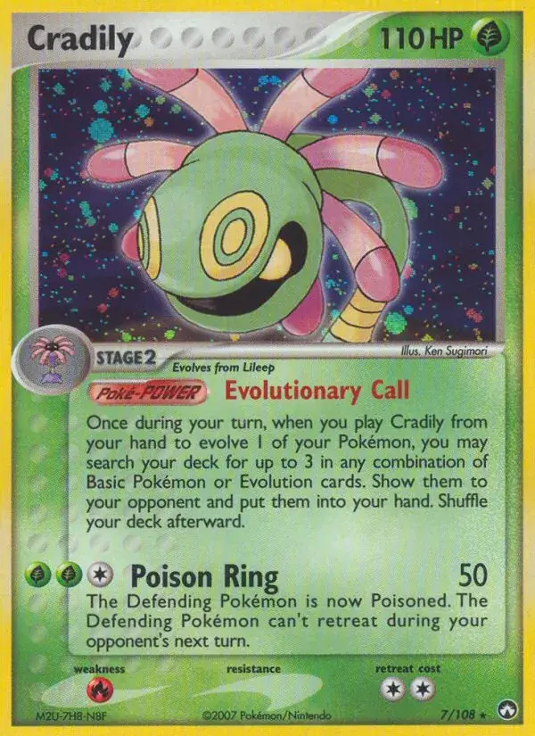 Cradily - 7/108 - Power Keepers