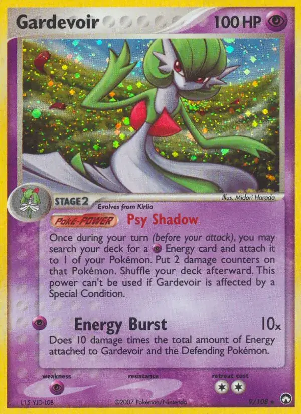 Gardevoir - 9/108 - Power Keepers