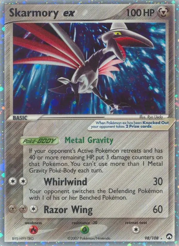 Skarmory ex - 98/108 - Power Keepers