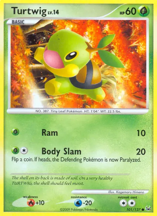 Turtwig - 101/133 - Platinum