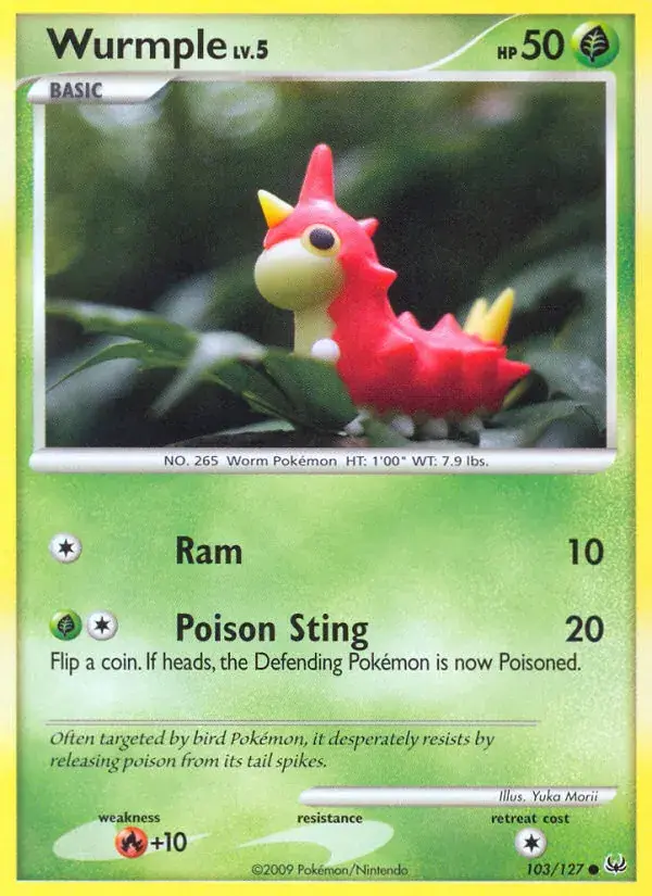 Wurmple - 103/133 - Platinum