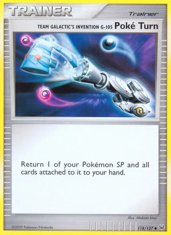 Team Galactic's Invention G-105 Poké Turn - 118/133 - Platinum