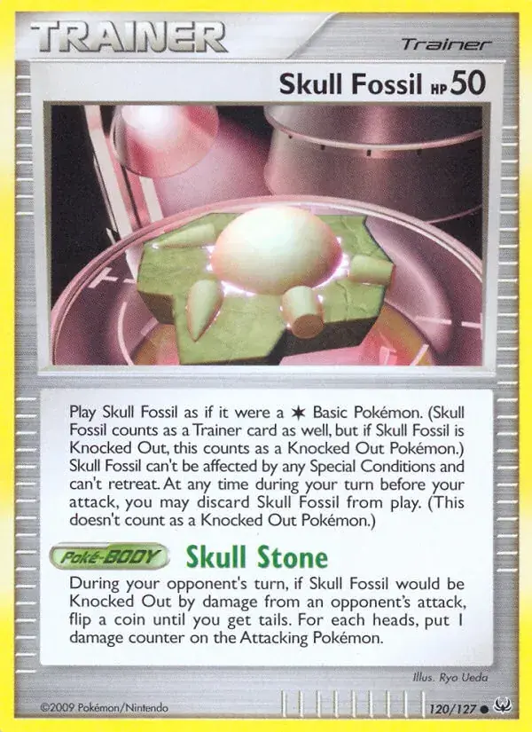 Skull Fossil - 120/133 - Platinum