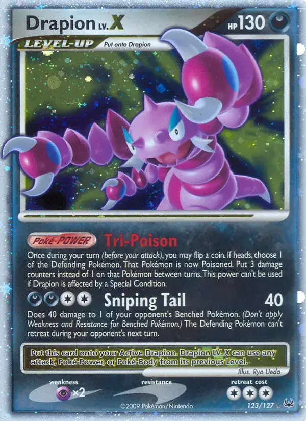 Drapion LV.X - 123/133 - Platinum
