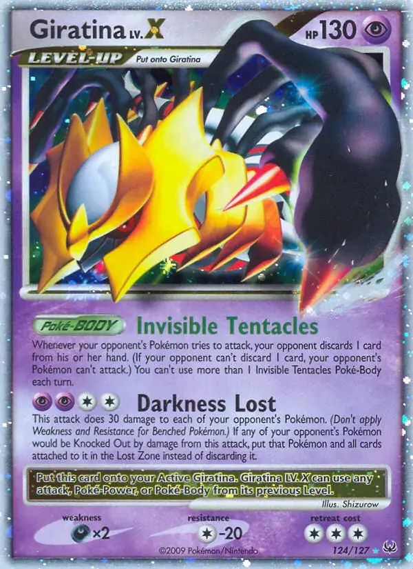 Giratina LV.X - 124/133 - Platinum