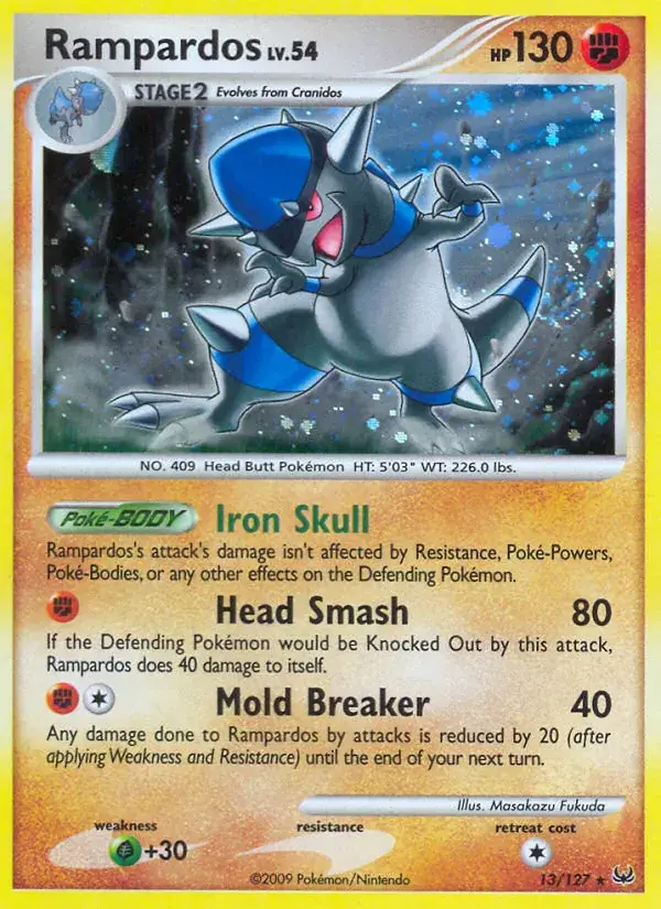 Rampardos - 13/133 - Platinum