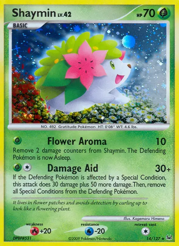 Shaymin - 14/133 - Platinum