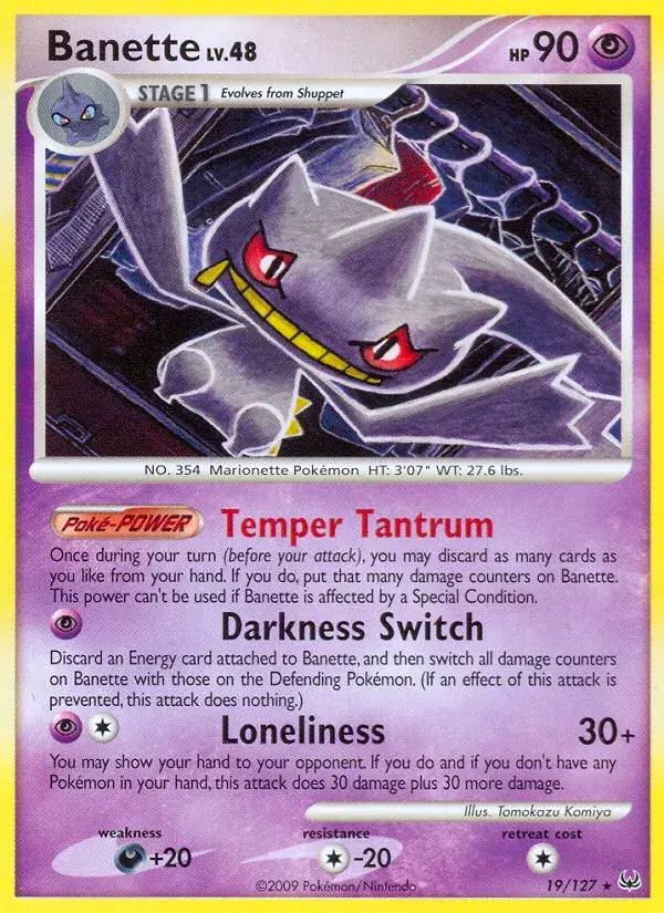 Banette - 19/133 - Platinum