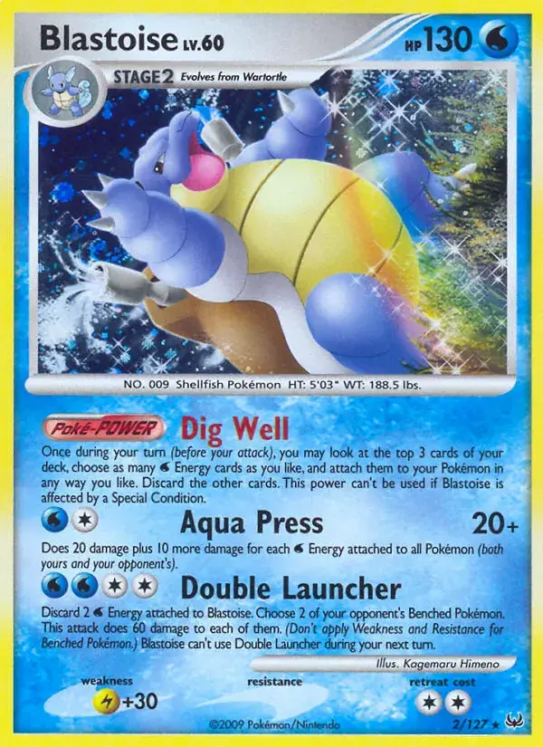 Blastoise - 2/133 - Platinum