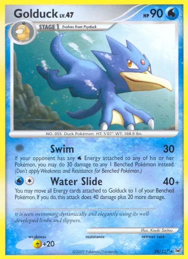 Golduck - 29/133 - Platinum