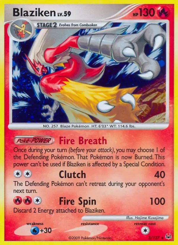 Blaziken - 3/133 - Platinum