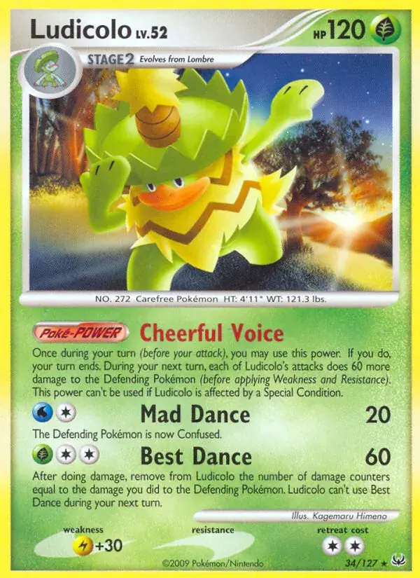 Ludicolo - 34/133 - Platinum