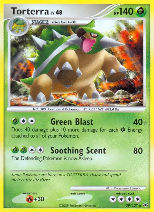 Torterra - 39/133 - Platinum