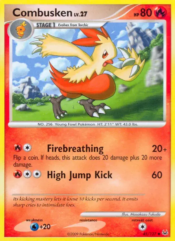 Combusken - 45/133 - Platinum