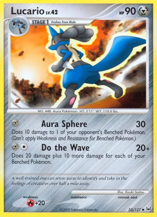 Lucario - 53/133 - Platinum