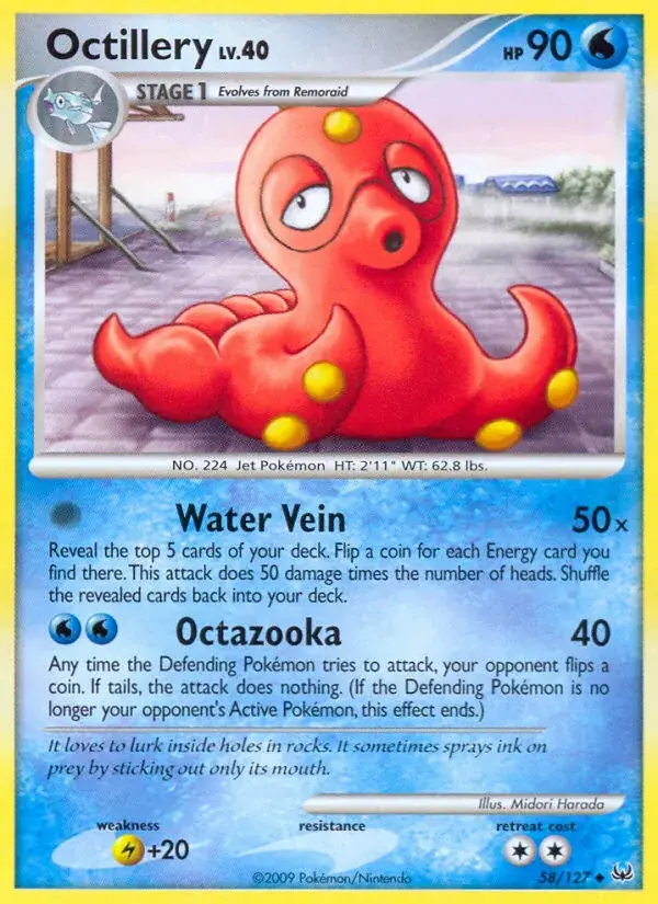 Octillery - 58/133 - Platinum
