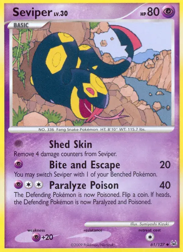 Seviper - 61/133 - Platinum