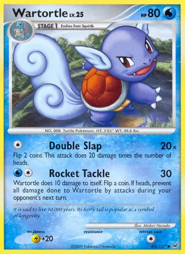 Wartortle - 65/133 - Platinum