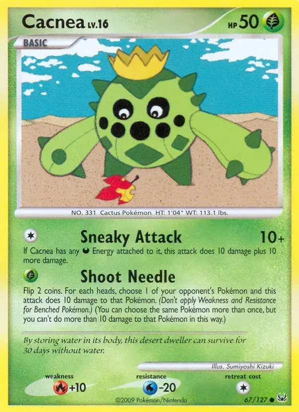 Cacnea - 67/133 - Platinum