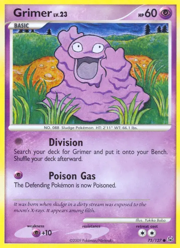 Grimer - 75/133 - Platinum
