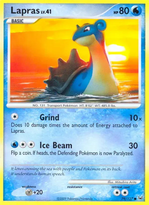 Lapras - 79/133 - Platinum