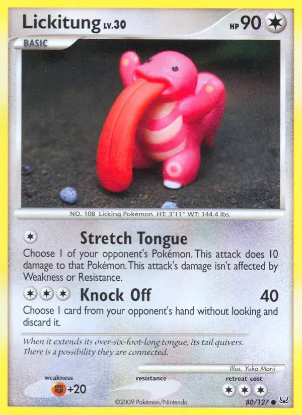 Lickitung - 80/133 - Platinum