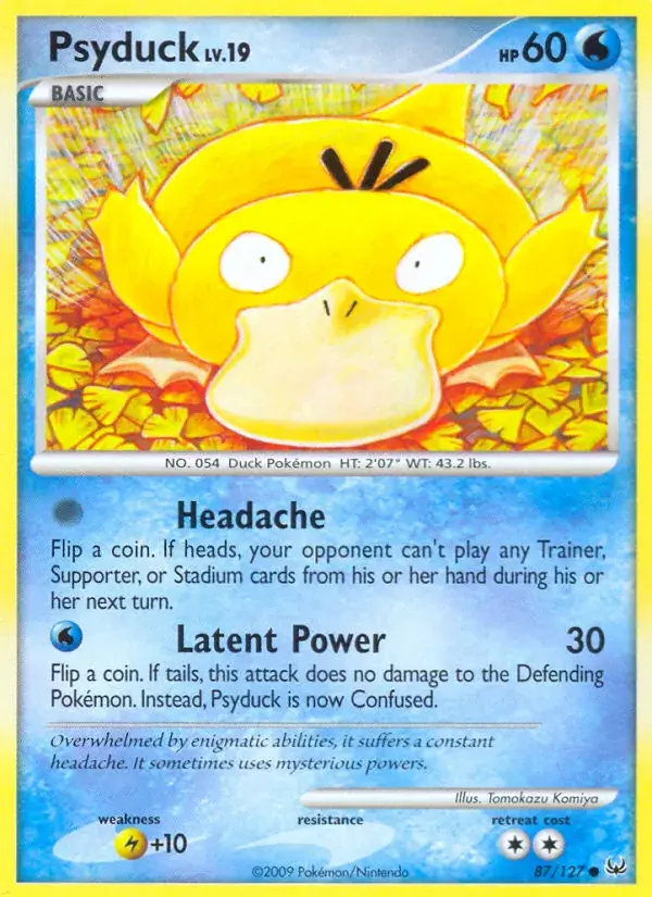 Psyduck - 87/133 - Platinum