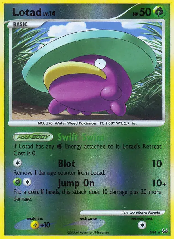 Lotad - SH4/133 - Platinum