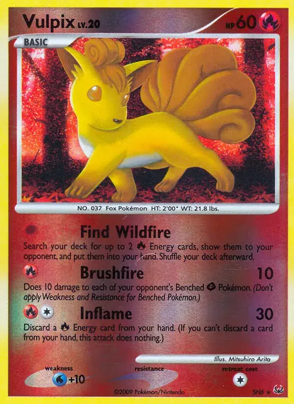 Vulpix - SH6/133 - Platinum