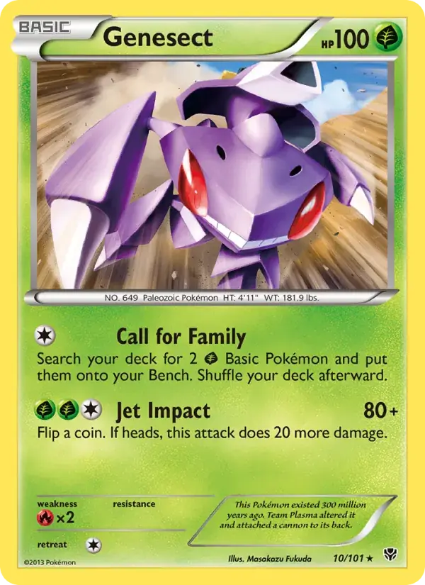 Genesect - 10/105 - Plasma Blast