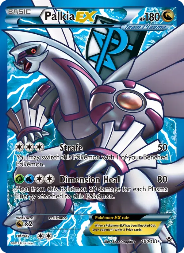 Palkia-EX - 100/105 - Plasma Blast