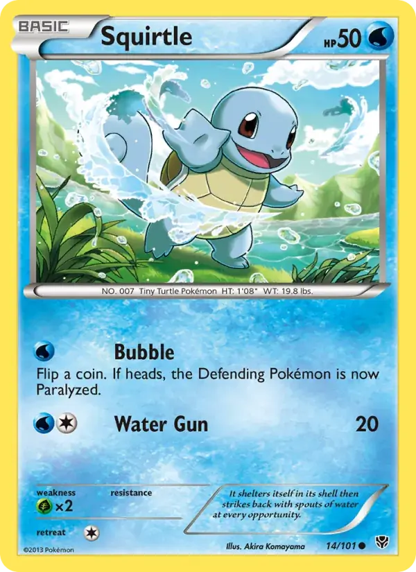 Squirtle - 14/105 - Plasma Blast