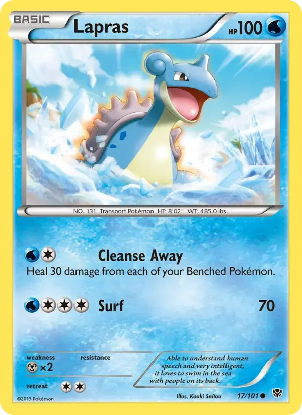 Lapras - 17/105 - Plasma Blast