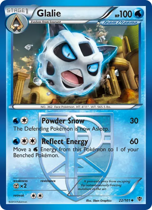 Glalie - 22/105 - Plasma Blast