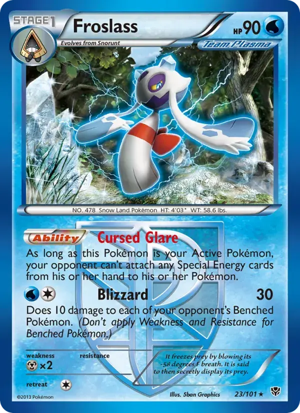 Froslass - 23/105 - Plasma Blast