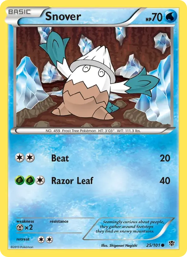 Snover - 25/105 - Plasma Blast