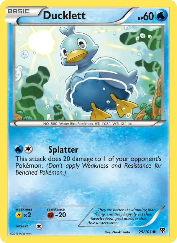 Ducklett - 29/105 - Plasma Blast