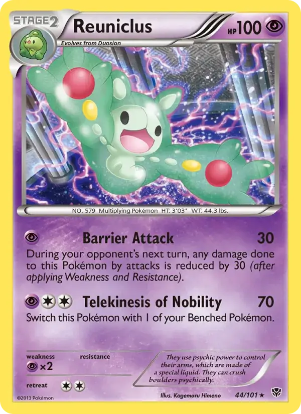 Reuniclus - 44/105 - Plasma Blast