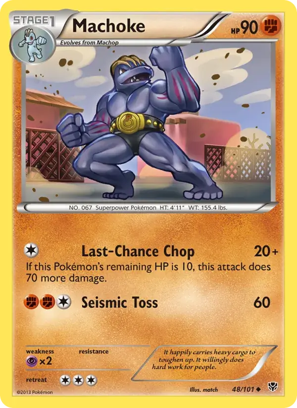 Machoke - 48/105 - Plasma Blast