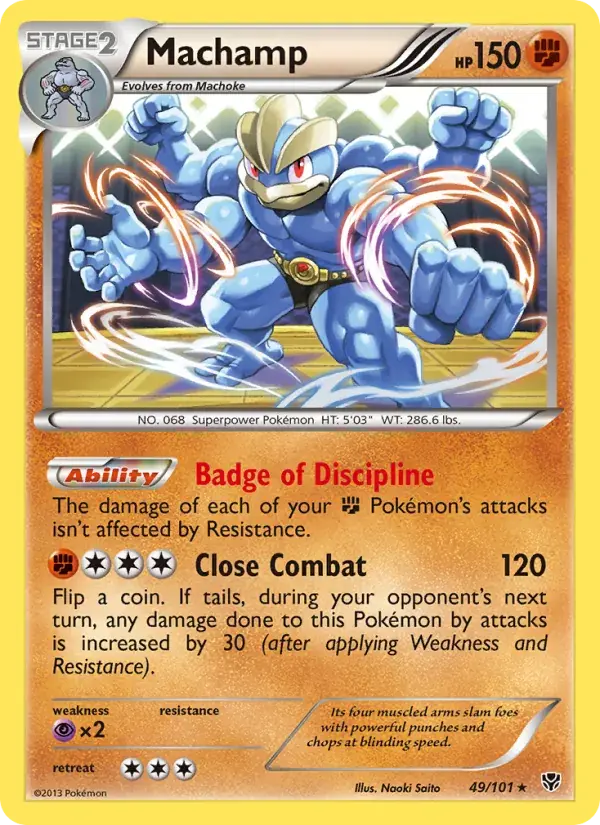Machamp - 49/105 - Plasma Blast