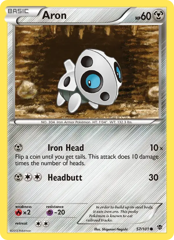 Aron - 57/105 - Plasma Blast