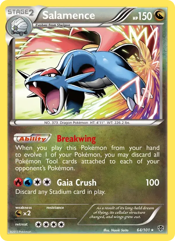 Salamence - 64/105 - Plasma Blast