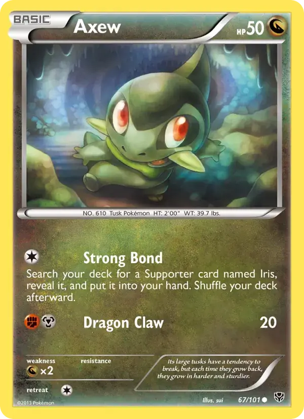 Axew - 67/105 - Plasma Blast