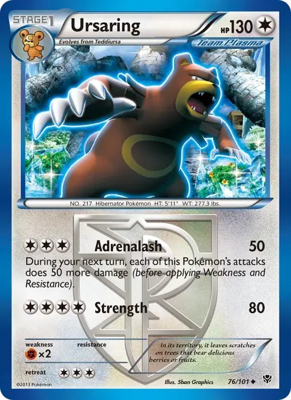 Ursaring - 76/105 - Plasma Blast