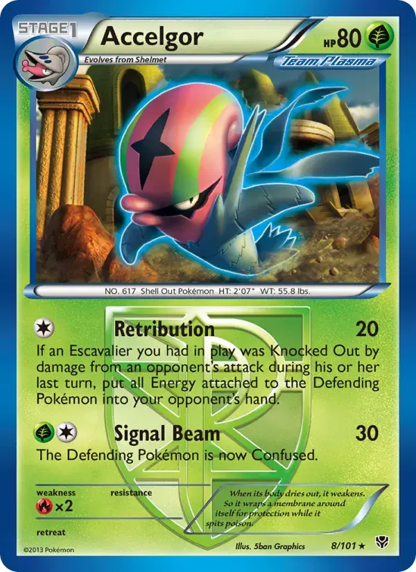 Accelgor - 8/105 - Plasma Blast