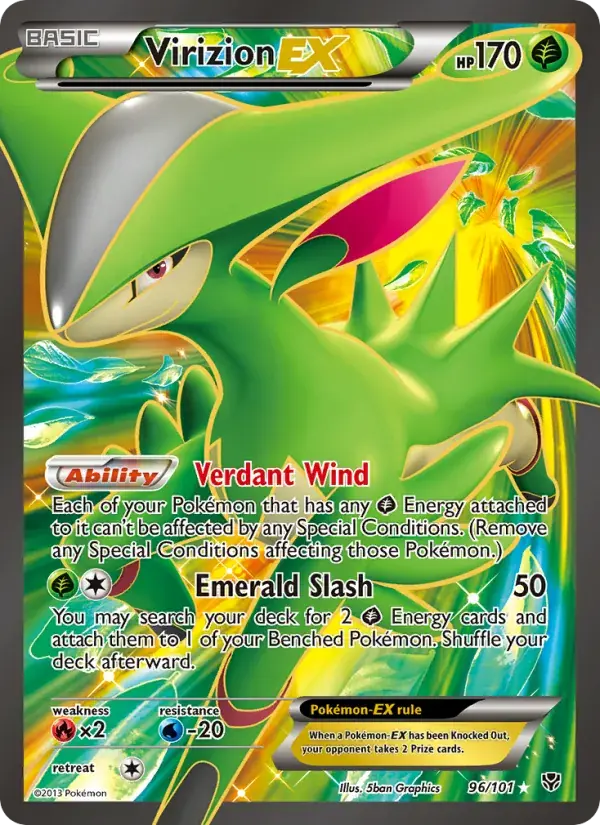 Virizion-EX - 96/105 - Plasma Blast