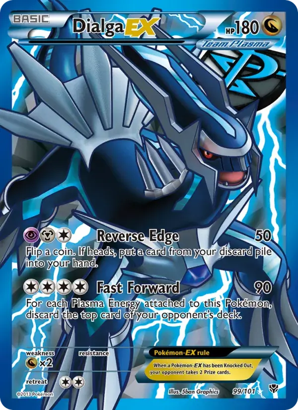 Dialga-EX - 99/105 - Plasma Blast