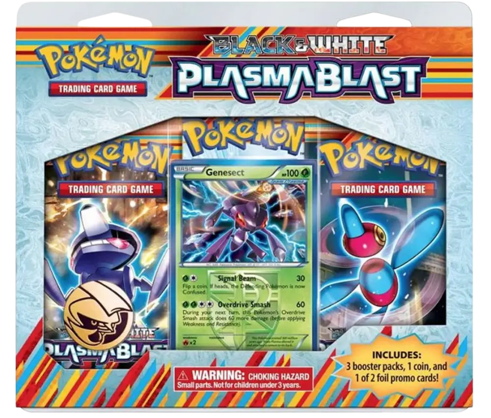Plasma Blast: 3-Pack Blister (Genesect)